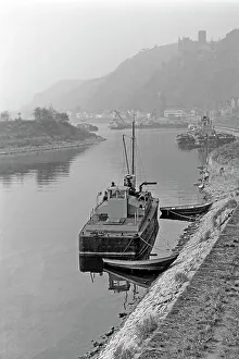 El río Rin en San Goarhausen