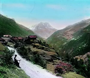 Die Montblanc-Kette