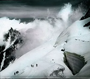 Die Montblanc-Kette