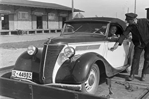 Ford Prints: Electrola, Ostsee, Autobeladen
