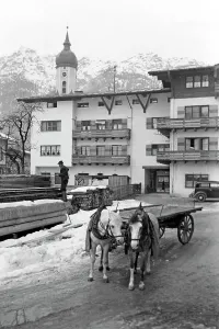 Kirchturm Stampe: Zu Besuch in Garmisch Partenkirchen