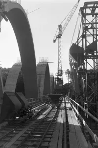 Unemployment Imprime: Stuttgart, Reichsautobahnbrückenbau