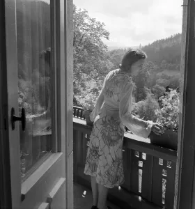 Kurhotel Impressions: Evelyn von Schoening in der Kur im Schwarzwald
