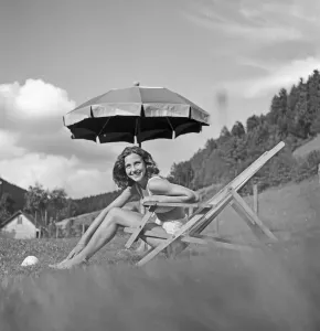Kurhotel Stampe: Evelyn von Schoening in der Kur im Schwarzwald