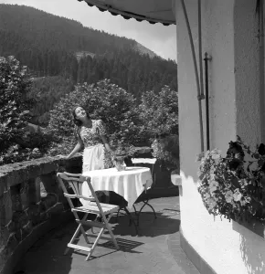 Kurhotel Stampe: Evelyn von Schoening in der Kur im Schwarzwald