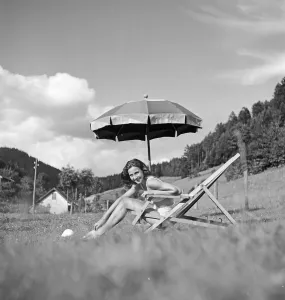 Kurhotel Stampe: Evelyn von Schoening in der Kur im Schwarzwald
