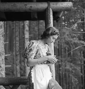 Kurhotel Stampe: Evelyn von Schoening in der Kur im Schwarzwald