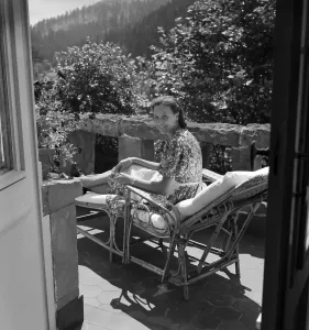 Kurhotel Stampe: Evelyn von Schoening in der Kur im Schwarzwald