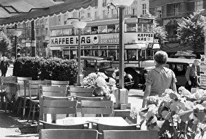 Berlin en fleur à la capitale allemande, Berlin, Allemagne 1930.