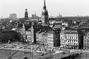 Churches Prints: Gamla Stan Altstadt von Stockholm