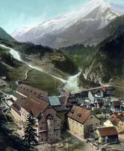 Energie Drucke: Gotthard Simplon Bahn