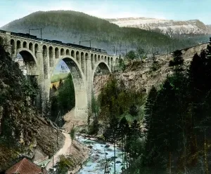 Railroad Drucke: Gotthard Simplon Bahn