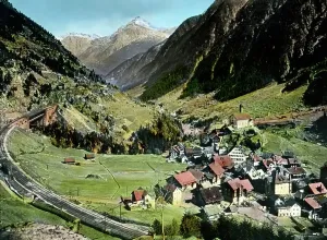 Track Drucke: Gotthard Simplon Bahn