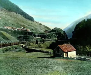 Track Drucke: Gotthard Simplon Bahn