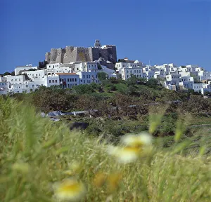 Griechenland, Dodekanes, Insel Patmos, Chora, Chora Kloster, Joannu Theologu