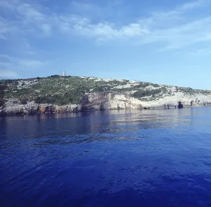 Griechenland/Ionische Inseln, Insel Zykanthos, Westküste, Felsküste