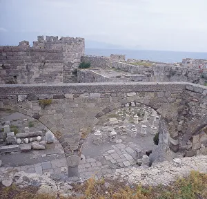 Griechenland, Kos/ Kasteel, Ruine
