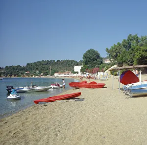 Achladies Strand bei Skiáthos, Griechenland