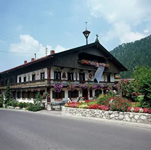 Rest Prints: Haus in Bayern