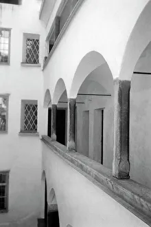 Window Prints: Hof des Geburtshauses Mozarts´