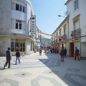 Algarve Stampe: Portugal, Algarve, Fu_g_ngerzone in Raro