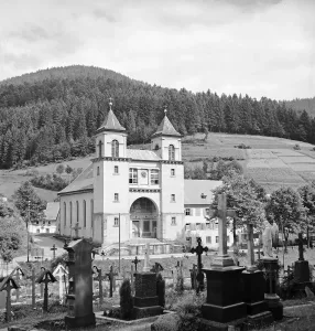Twin Towers Imprime: Wallfahrtskirche Bad Rippoldsau Schapbach