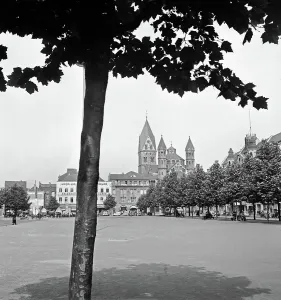Kirchturm Stampe: Köln