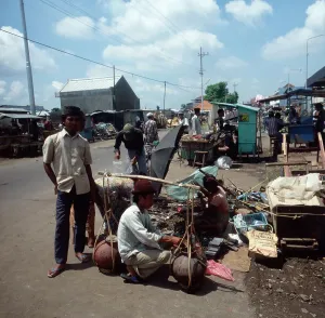 Surabaya Drucke: Java / Indonesien