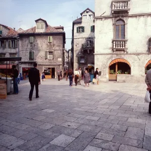 Dalmatien Drucke: Jugoslawien / Kroatien / Split