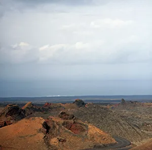 Kanarische Insel Prints: Lanzarote