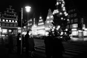 Passanten Prints: Lüneburg bei Nacht