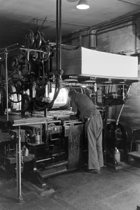 Rotary Printing Press Prints: MAN, Maschinenfabrik Augsburg-Nürnberg