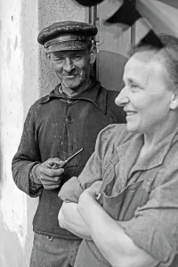 Entrance Prints: Mann und Frau