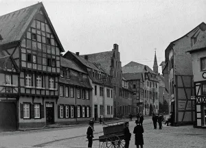 Fachwerkhauser Prints: Marktplatz