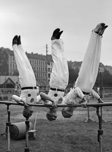 Sportplatz Prints: Menschen