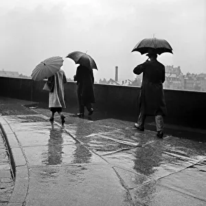 Rain Prints: Menschen
