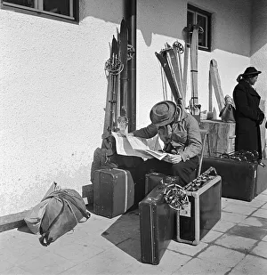 Newspaper Prints: Mittelberg in -sterreich