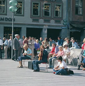 Strassenmusiker Prints: München