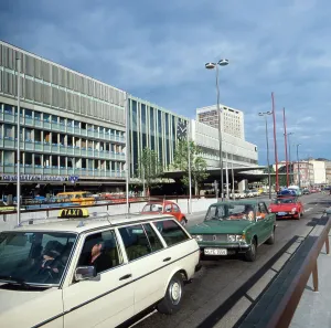 Walter Rudolph Imprime: Múnich Hauptbahnhof, centro de la ciudad.