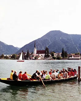 Ruderboot Prints: Oberbayern