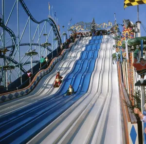 Wiesnbesucher Stampe: Oktoberfest München 1981