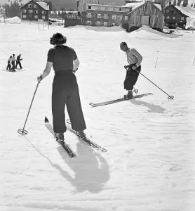 Practicing Stampe: Skigebiet Bayern