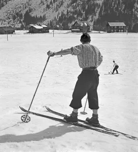 Practicing Stampe: Skigebiet Bayern
