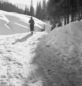 Wandering And Holidays Stampe: Skigebiet Bayern
