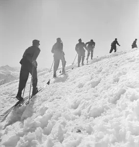Wandering And Holidays Stampe: Skigebiet Bayern