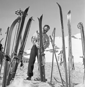 Southern Germany Stampe: Skigebiet Bayern