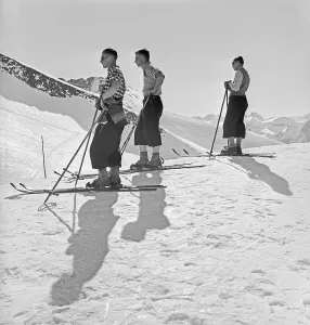 Abfahrt Stampe: Skigebiet Bayern