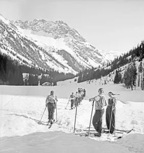 Wandering And Holidays Stampe: Skigebiet Bayern