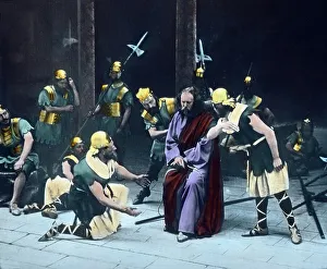 Christentum Prints: Passionsspiele Oberammgerau
