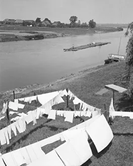 Drying Prints: Porta Westfalica